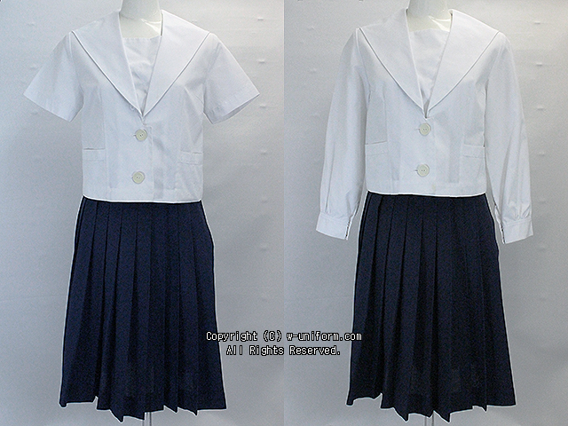 学校名不明セーラー服セット
