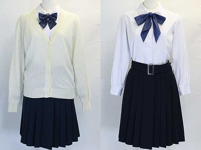 山脇学園の制服（中間）