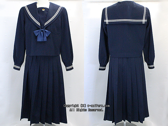 下松市立末武中学校の制服（冬）