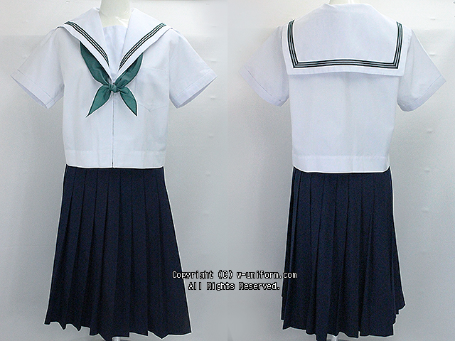 学校名不明セーラー服セット（夏）