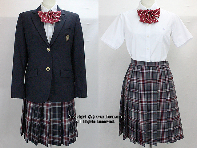 堀越高校の制服（冬・夏）