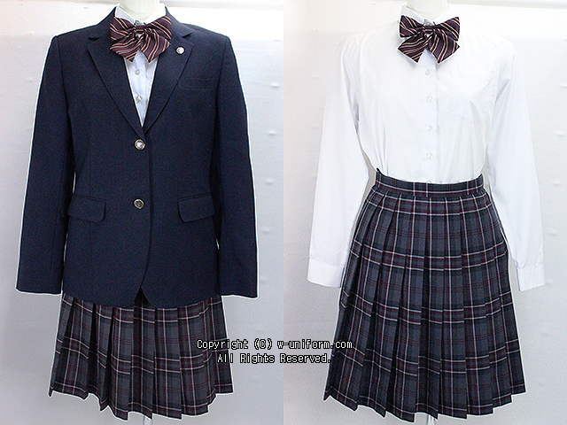 東京立正中学・高校の制服（冬）