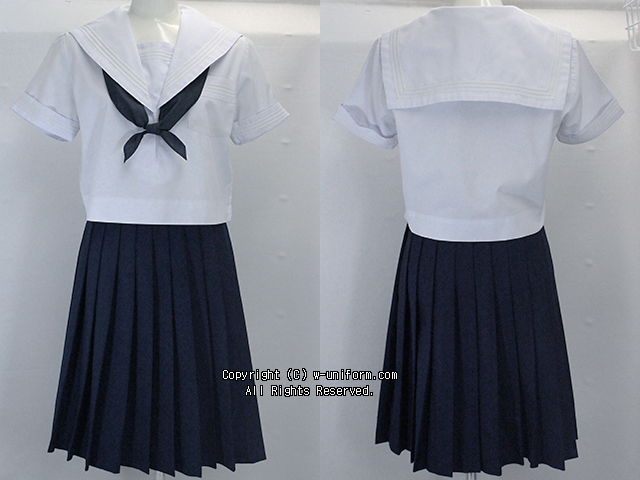 学校名不明セーラー服セット（夏）