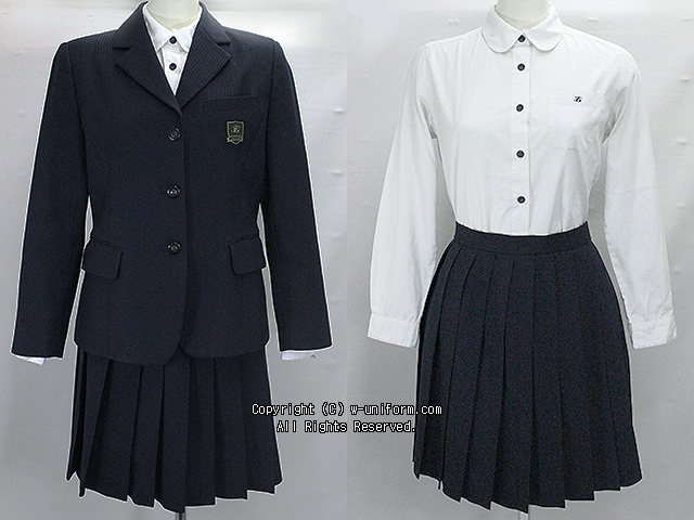 東京学館高校の制服（冬）旧