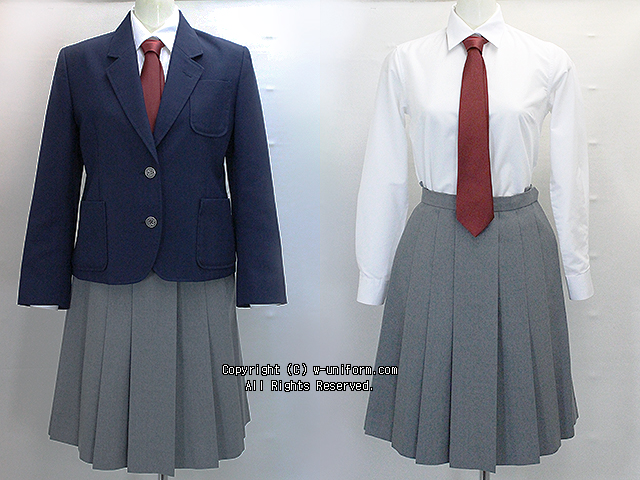 水戸桜ノ牧高校の制服（冬）