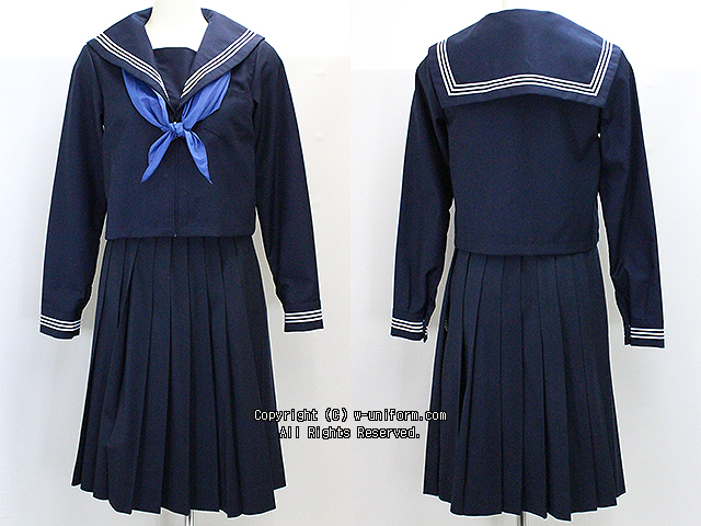 学校名不明セーラー服セット（冬）