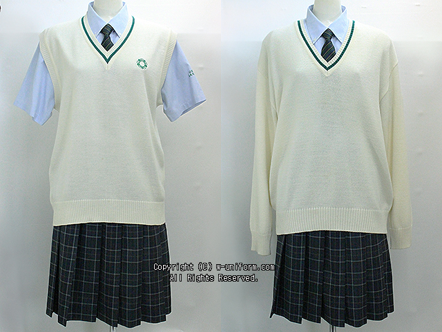 上野学園中学校の制服（夏・中間）| 中古制服販売ウイング