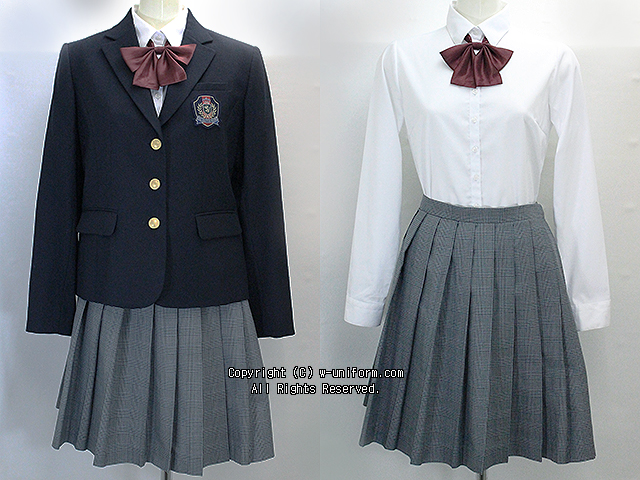 学校名不明ブレザー服セット（冬)