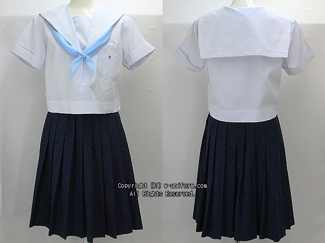 学校名不明セーラー服セット（夏）
