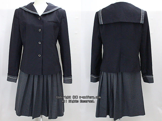 明法高校の制服（冬）