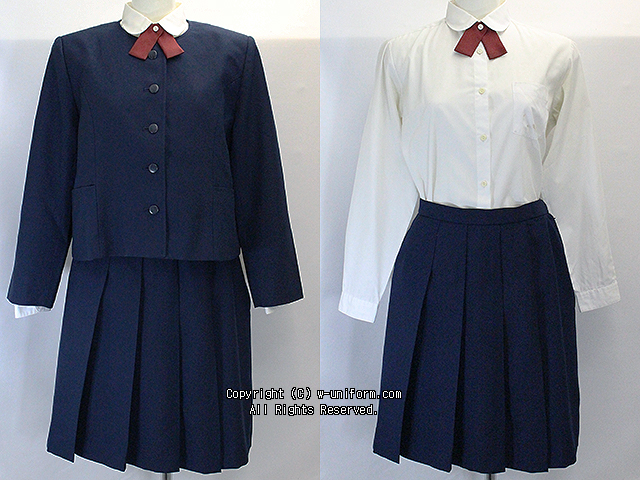 宮崎北高校の制服（冬）