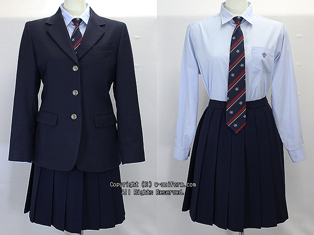 大宮開成高校の制服（冬）