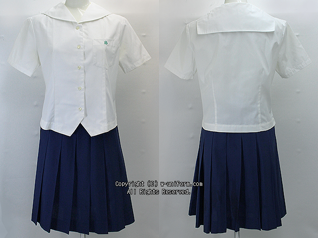 学校名不明セーラー服セット（夏）