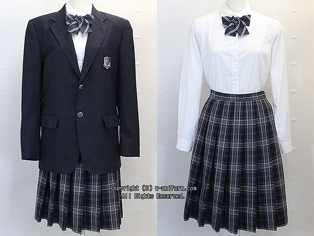 深川第八中学校の制服（冬）