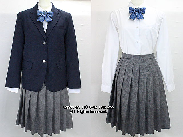 学校名不明ブレザー服セット（冬)