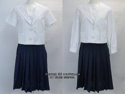 学校名不明セーラー服セット