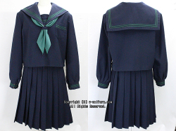 日立市立十王中学校の制服
