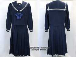 下松市立末武中学校の制服（冬）