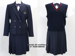 早稲田実業学校　高等部の制服（冬・夏）