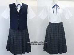 学校名不明ベスト服セット（夏）