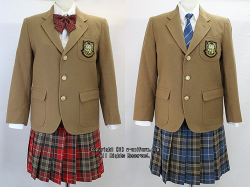 品川女子学院中等部・高等部の制服（冬）