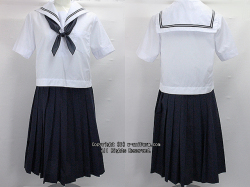 学校名不明セーラー服セット（夏）