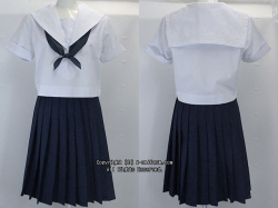 学校名不明セーラー服セット（夏）