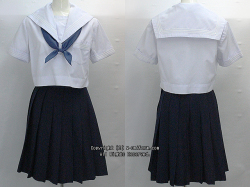 学校名不明セーラー服セット（夏）