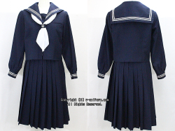 学校名不明セーラー服セット（冬）