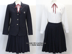 学校名不明ブレザー服セット（冬)
