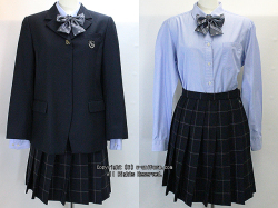 高萩清松高校の制服（冬・夏）