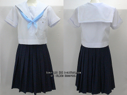学校名不明セーラー服セット（夏）