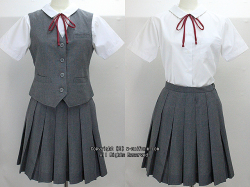 学校名不明ベスト服セット（夏）