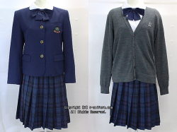 熊本中央高校の制服（冬）旧