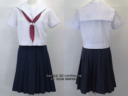 学校名不明セーラー服セット（夏）
