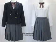 松橋高校の制服（冬）