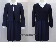 熊本信愛女学院の制服（冬）旧