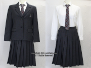星野高校・共学部の制服（冬）