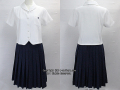 京都聖母学院の制服（夏）