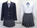 小川高校の制服（冬）