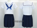 学校名不明セーラー服セット（夏）