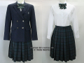 久留米筑水高校の制服（冬）