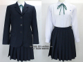 都立清瀬高校の制服（冬）
