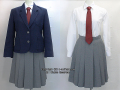水戸桜ノ牧高校の制服（冬）
