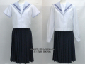 学校名不明セーラー服セット（夏・中間）
