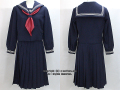 学校名不明セーラー服セット（冬）