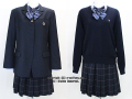 高萩清松高校の制服（冬・夏）