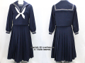 学校名不明セーラー服セット（冬）