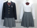 学校名不明ブレザー服セット（冬)
