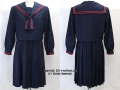 学校名不明セーラー服セット（冬）